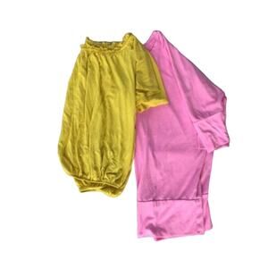 Zenana Outfitters Dante Malan Women's Shirts 2 Piece Bundle Size Large